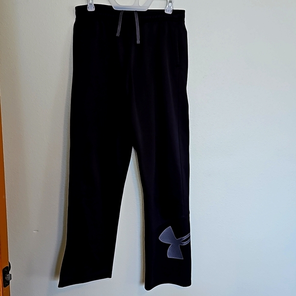 UNDER ARMOUR sweat pants Joggers with pockets & draw string waist sz.M - Picture 1 of 3